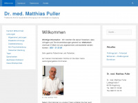 matthias-puller.de Webseite Vorschau