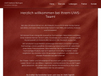 uws-sattlerei.de Webseite Vorschau