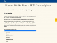 vcp-gemmrigheim.de Webseite Vorschau