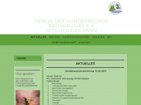 vdh-badwaldsee.de Webseite Vorschau