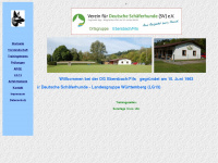 svogebersbach.de Webseite Vorschau