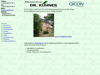 dr-kuehner.de Webseite Vorschau