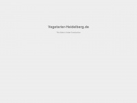vegetarier-heidelberg.de Webseite Vorschau