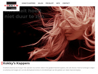 kokkys.nl Webseite Vorschau