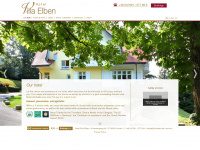 villa-elben.de Webseite Vorschau