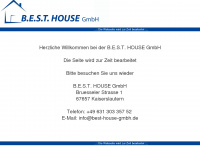 best-house-gmbh.de Webseite Vorschau