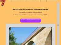 siebenmuehlental.com Webseite Vorschau