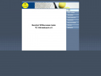 tennisclub-vöhrenbach.de Webseite Vorschau