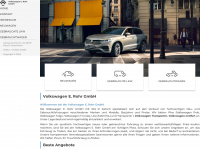 volkswagenhandel.de Webseite Vorschau