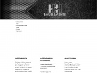 hh-bauelemente.de Webseite Vorschau