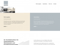 henkel-architektur.de Webseite Vorschau