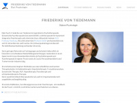 vontiedemann.de Webseite Vorschau