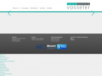 vosseler.de Webseite Vorschau