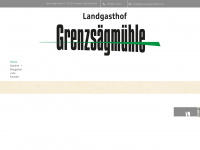 grenzsaegmuehle.com Webseite Vorschau