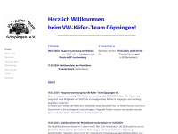 vw-kaefer-team.de Webseite Vorschau