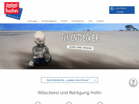 waescherei-hohn.de Webseite Vorschau