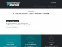 wagner-transporte.com Webseite Vorschau