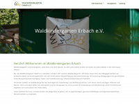 waldkindergarten-erbach.de Webseite Vorschau