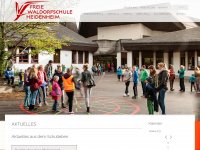 waldorfschule-heidenheim.de Webseite Vorschau