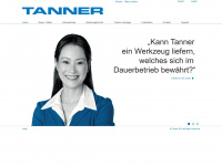 tanner-formenbau.ch Webseite Vorschau