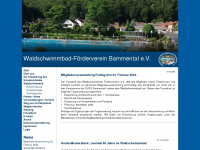 waldschwimmbad-foerderverein.de Webseite Vorschau