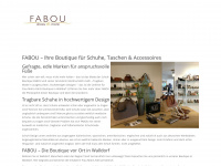 fabou-shoes.com Webseite Vorschau