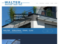 walter-metall.de Webseite Vorschau