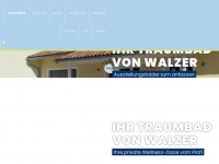 walzer-haustechnik.de Webseite Vorschau