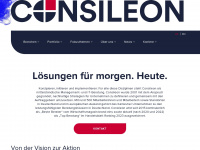 consileon.de Webseite Vorschau