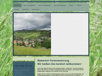 weberhof-todtnauberg.de Webseite Vorschau