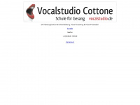 vocalstudio.de Webseite Vorschau