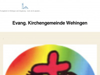 wehingen-evangelisch.de Webseite Vorschau