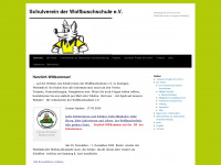schulverein-wolfbuschschule.de Webseite Vorschau