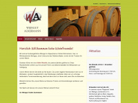 weingut-ackermann.com Webseite Vorschau
