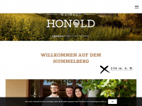 weingut-honold.de Webseite Vorschau