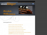 singer-gitarre.de Webseite Vorschau