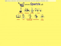 spaetzle.de Webseite Vorschau