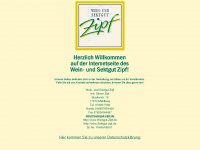 weingut-zipf.de Webseite Vorschau