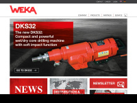 weka-elektrowerkzeuge.de Webseite Vorschau