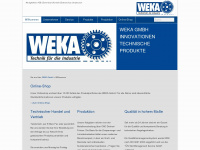 weka-gmbh.de Webseite Vorschau