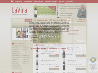 lavina-wein.de Webseite Vorschau