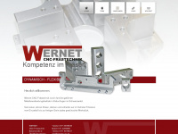 wernet-cnc.de Webseite Vorschau