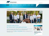 wesemann-international.com Webseite Vorschau