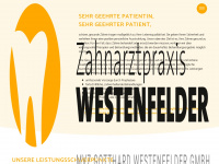 westenfelder.de Webseite Vorschau