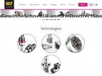 wf-werkzeugtechnik.de Webseite Vorschau