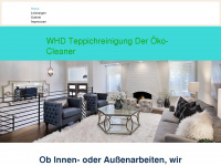 whd-clean.de Webseite Vorschau