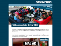 who-dorfrat.de Webseite Vorschau