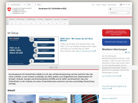 bazl.admin.ch Webseite Vorschau