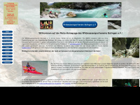 wildwasser-balingen.de Webseite Vorschau