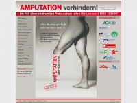 amputation-verhindern.de Webseite Vorschau